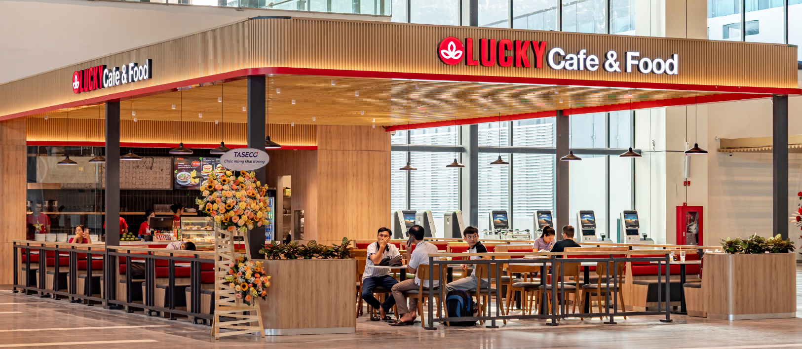 Lucky Cafe & Fastfood - Ga Quốc nội